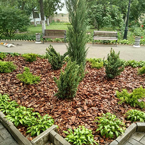 Хвойная мульча в Первоуральске купить - оперативная доставка по всей России